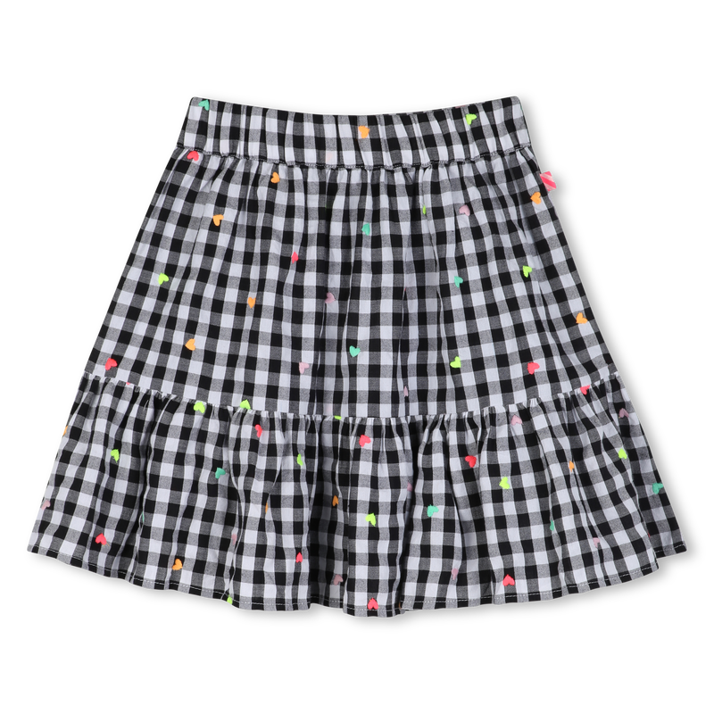 GINGHAM COTTON SKIRT BILLIEBLUSH 
                        GIRL