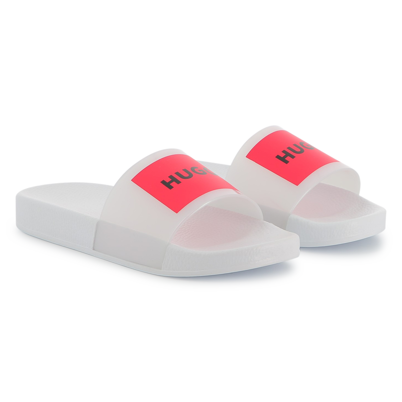 Sliders with badges HUGO 
                        GIRL