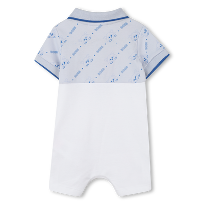 Short polo-neck romper BOSS BOY