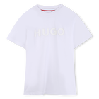 Short-sleeved t-shirt, WHITE, hi-res