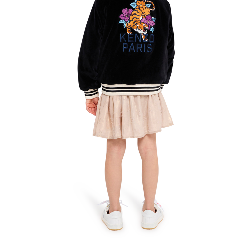 Lam&eacute; jacquard skirt KENZO KIDS 
                        GIRL