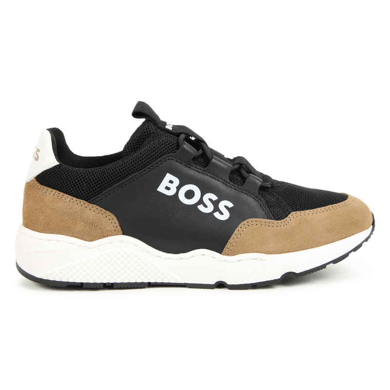 Elasticated lace-up trainers BOSS 
                        BOY