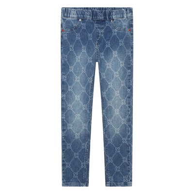 Slim-fit printed jeans HUGO GIRL