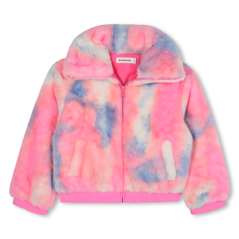 Fluffy fleece coat BILLIEBLUSH 
                        GIRL