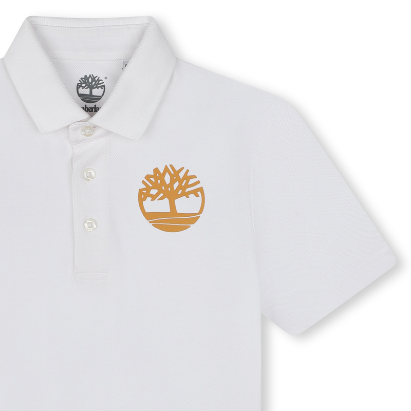 Polo shirt with logo print TIMBERLAND 
                        BOY