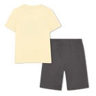 T-shirt and bermuda shorts set TIMBERLAND 
                    BOY