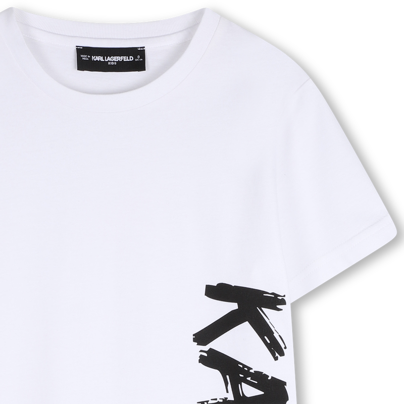 SHORT SLEEVE T-SHIRT KARL LAGERFELD KIDS 
                        BOY