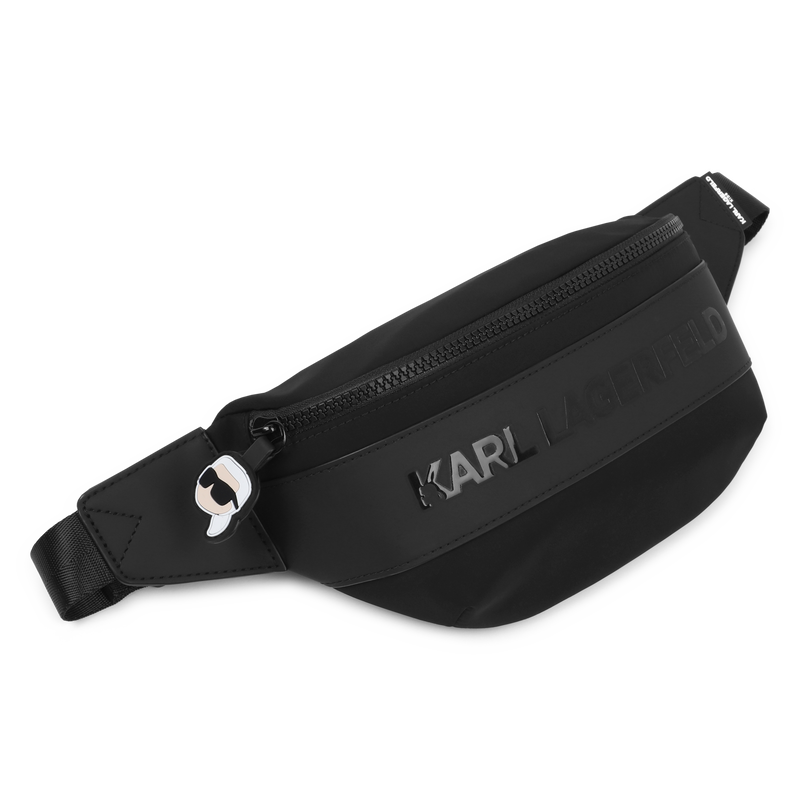 Belt bag with KARL badge KARL LAGERFELD KIDS 
                        BOY