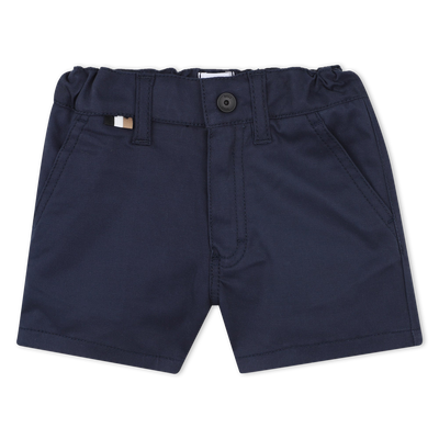 Plain cotton shorts BOSS BOY