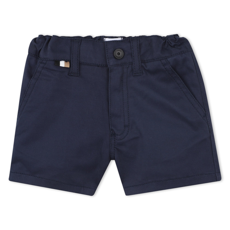 Plain cotton shorts BOSS 
                        BOY