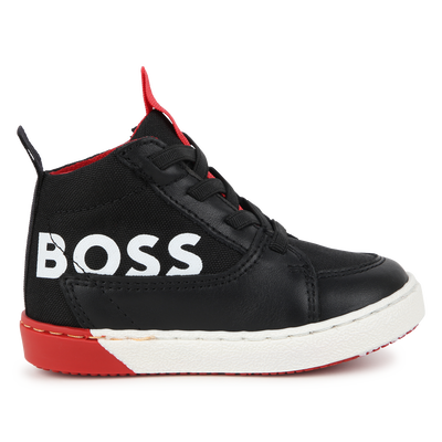 Hook-and-loop lace-up trainers BOSS BOY