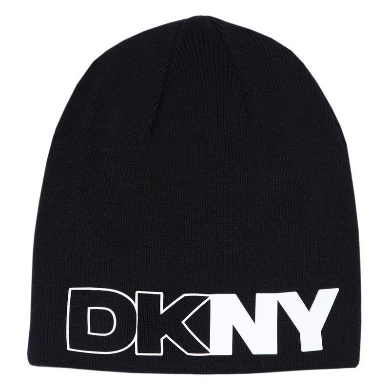 Knitted logo hat DKNY 
                        UNISEX