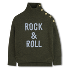 Buttoned stand-up neck sweater ZADIG & VOLTAIRE 
                    GIRL
