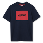T-shirt, NAVY, hi-res