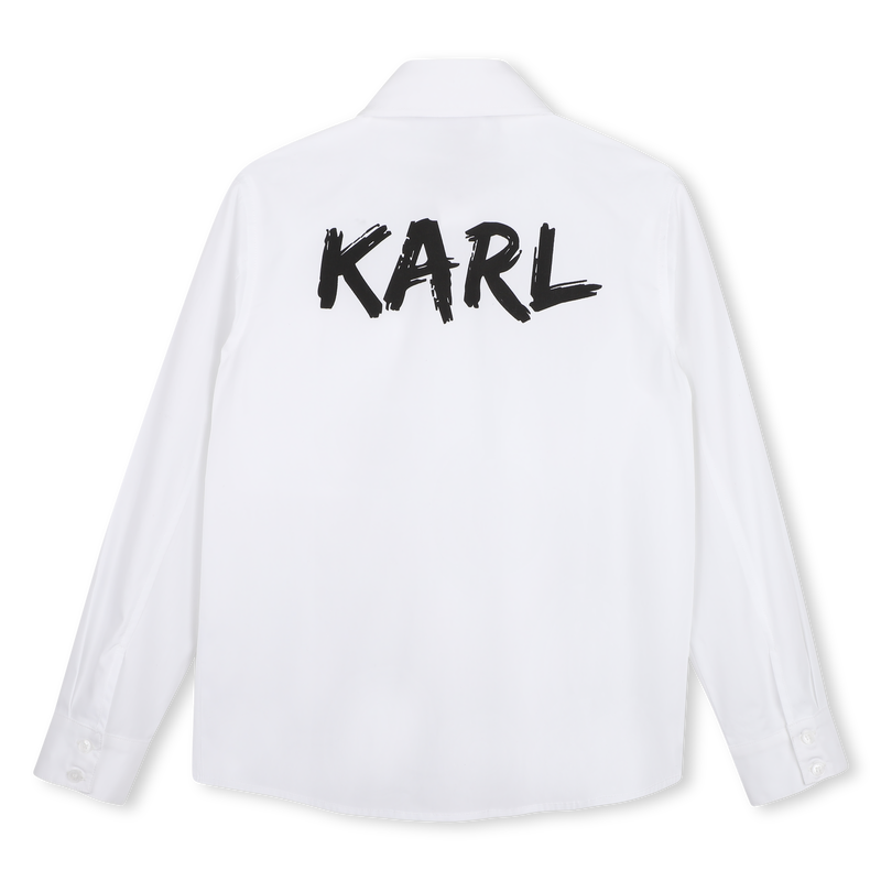 Long sleeve shirt KARL LAGERFELD KIDS 
                        BOY