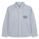 Striped cotton shirt KENZO KIDS 
                    BOY