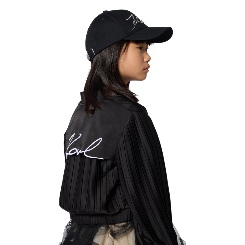CAP WITH ADJUSTABLE CLOSURE KARL LAGERFELD KIDS 
                        GIRL