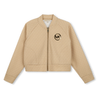 Double jersey cardigan MICHAEL KORS 
                    GIRL