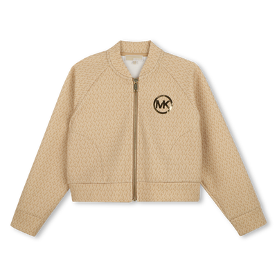 Double jersey cardigan MICHAEL KORS GIRL