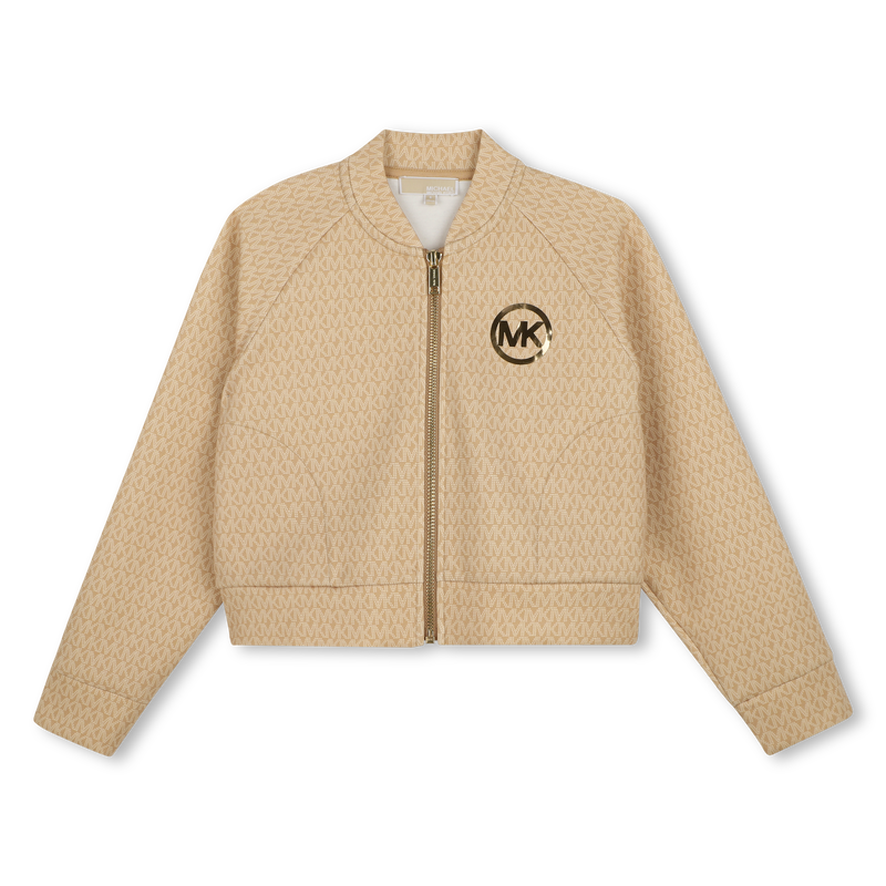 Double jersey cardigan MICHAEL KORS 
                        GIRL