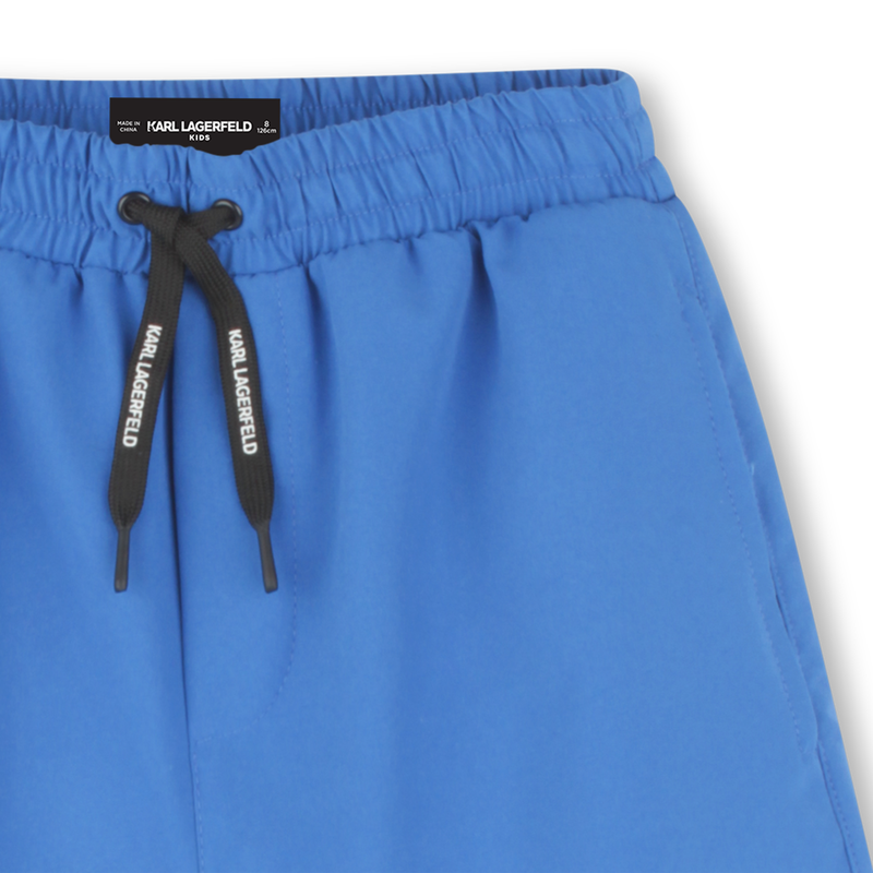 Swim shorts with pockets KARL LAGERFELD KIDS 
                        BOY