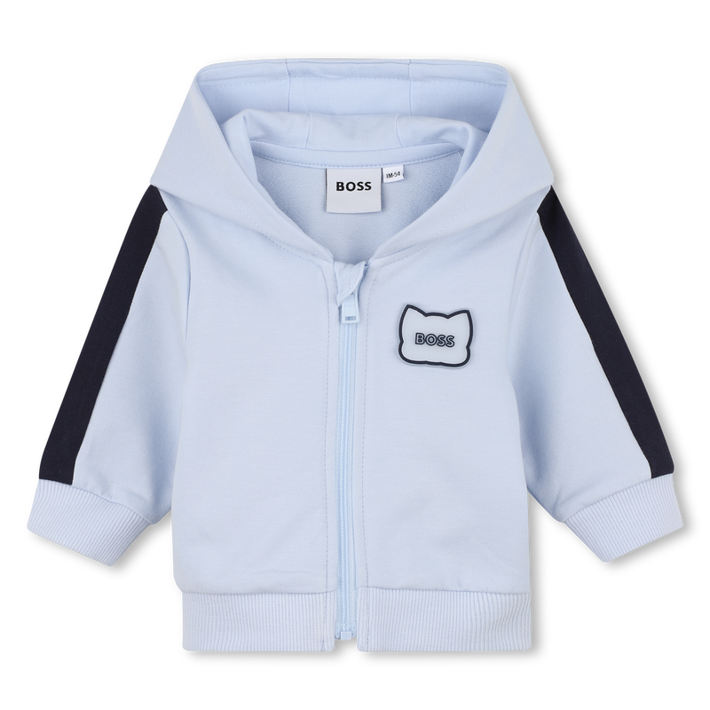 CARDIGAN + TROUSERS + T-SHIRT SET BOSS 
                        BOY