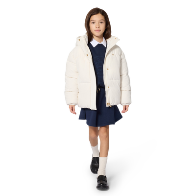 Hooded down jacket BOSS GIRL