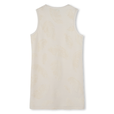 Terry-towelling dress KENZO KIDS GIRL