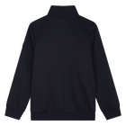 Bi-material zip-up cardigan BOSS 
                    BOY