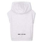 Zip-up sleeveless cardigan DKNY 
                    UNISEX