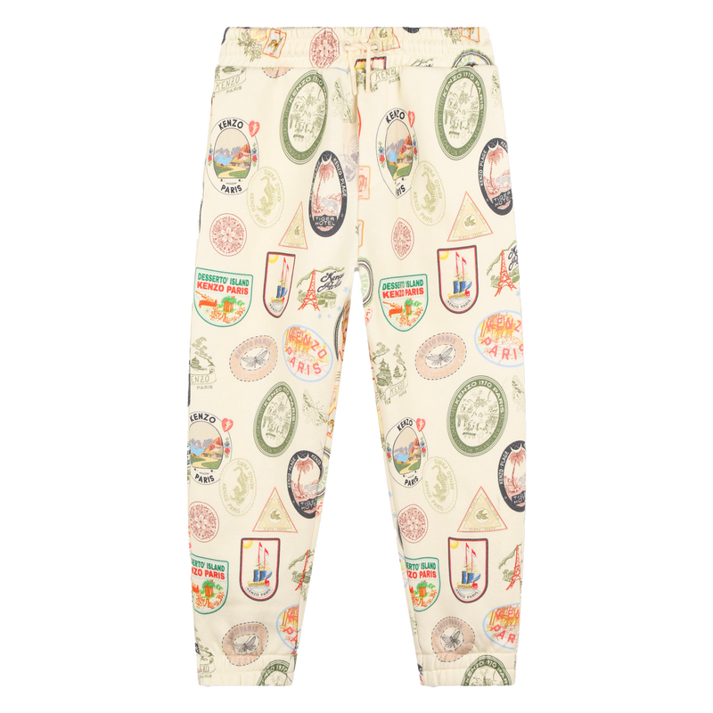 Fleece jogging bottoms KENZO KIDS 
                        GIRL