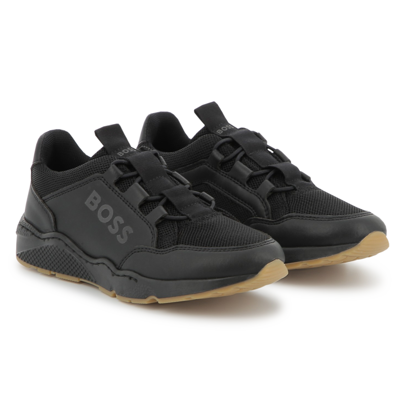 Lace-up elasticated trainers BOSS 
                        BOY