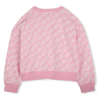 Cotton fleece sweatshirt KENZO KIDS 
                    GIRL