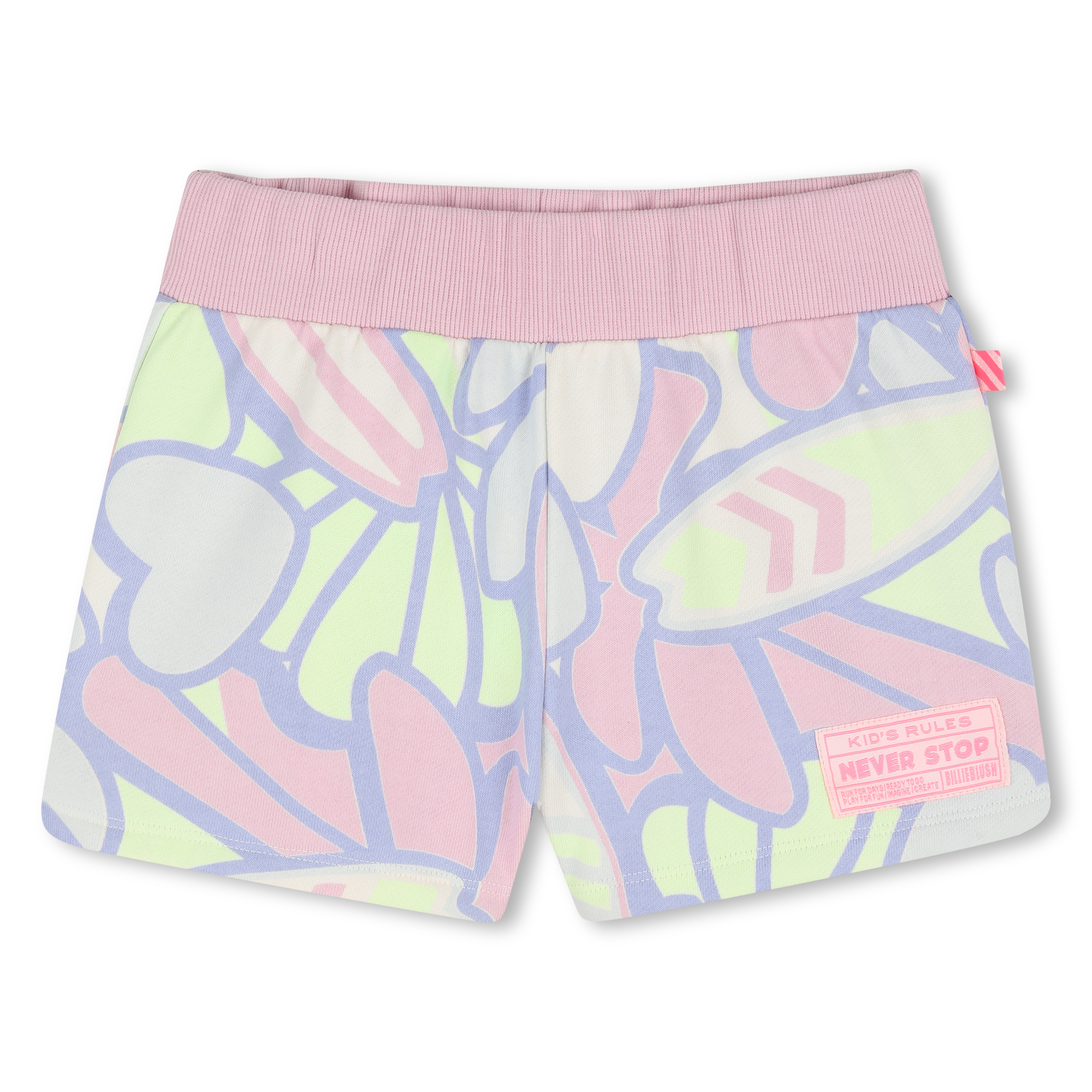 Billieblush - Fleece Shorts - Green Lemon - Girl - 3 Years