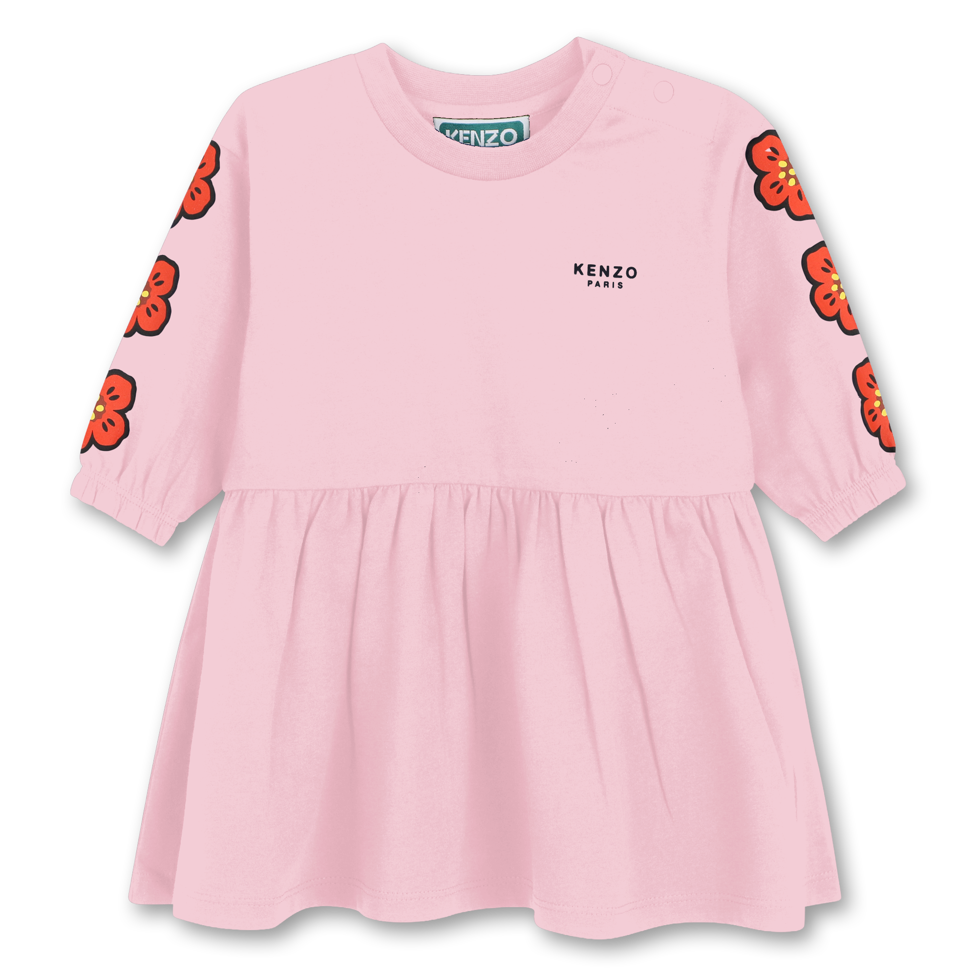 Kenzo Kids - Dress - Pale Aprikot - Girl - 12 Months