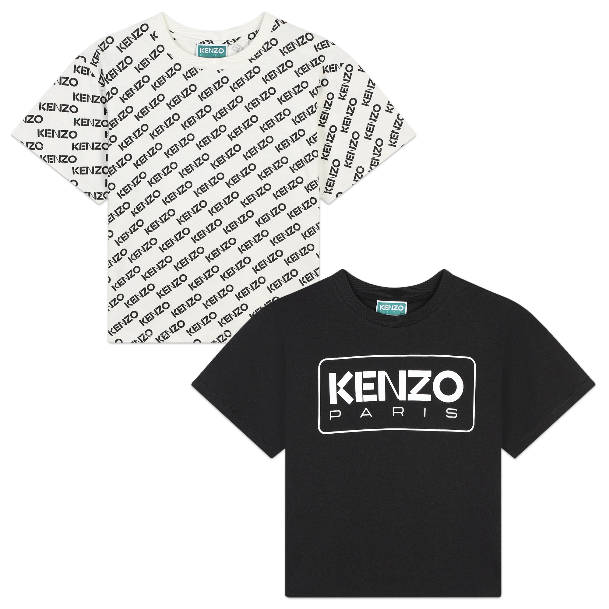 KENZO KIDS Short-sleeved T-shirts 2-pack for UNISEX Kids around
