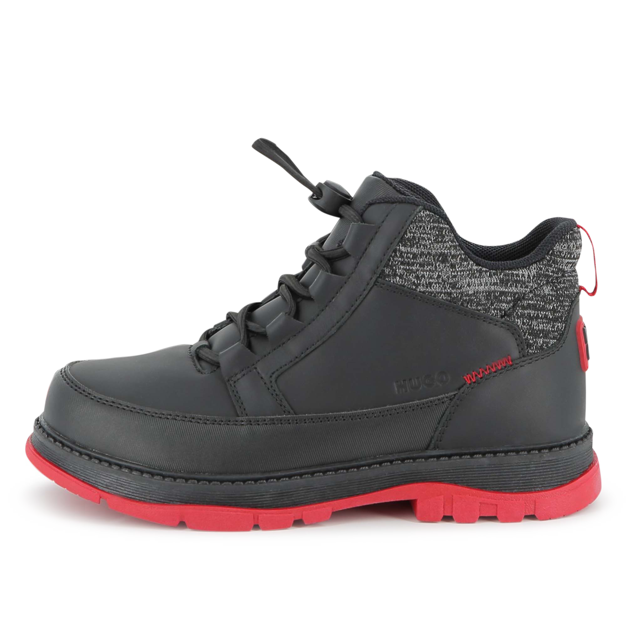 Hugo - Ankle Boots With Laces - Black - Boy - Size 37