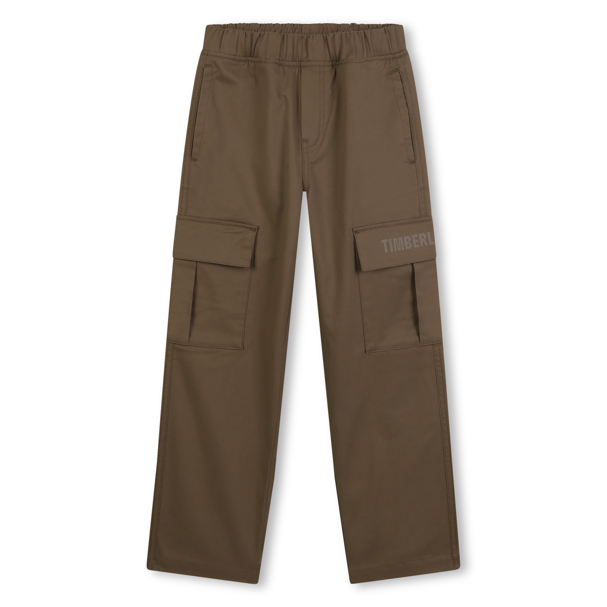 Timberland - Elasticated Waist Trousers - Khaki - Boy - 6 Years