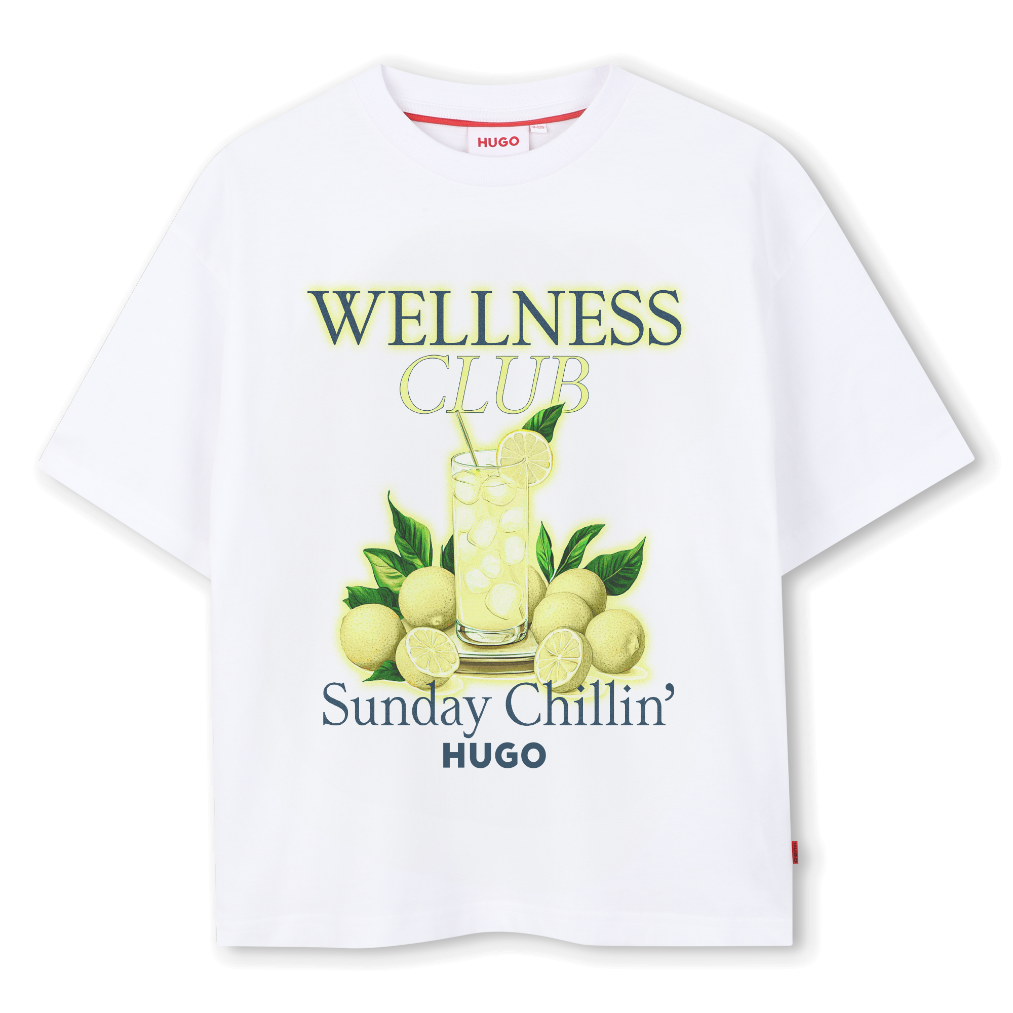 Hugo - Short-sleeved T-shirt - White - Boy - 14 Years