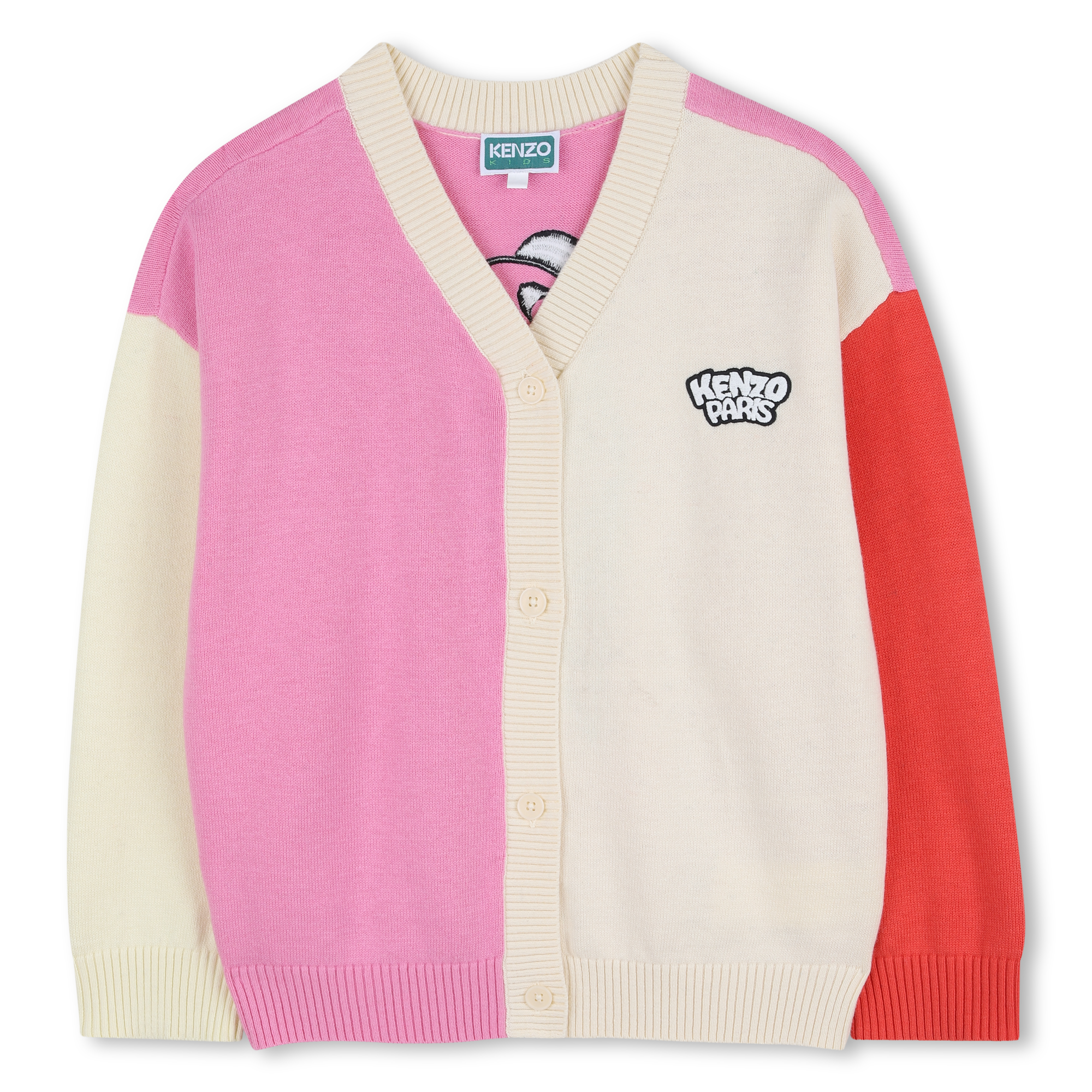 KENZO KIDS V-NECK KNITTED CARDIGAN for GIRL | Kids around