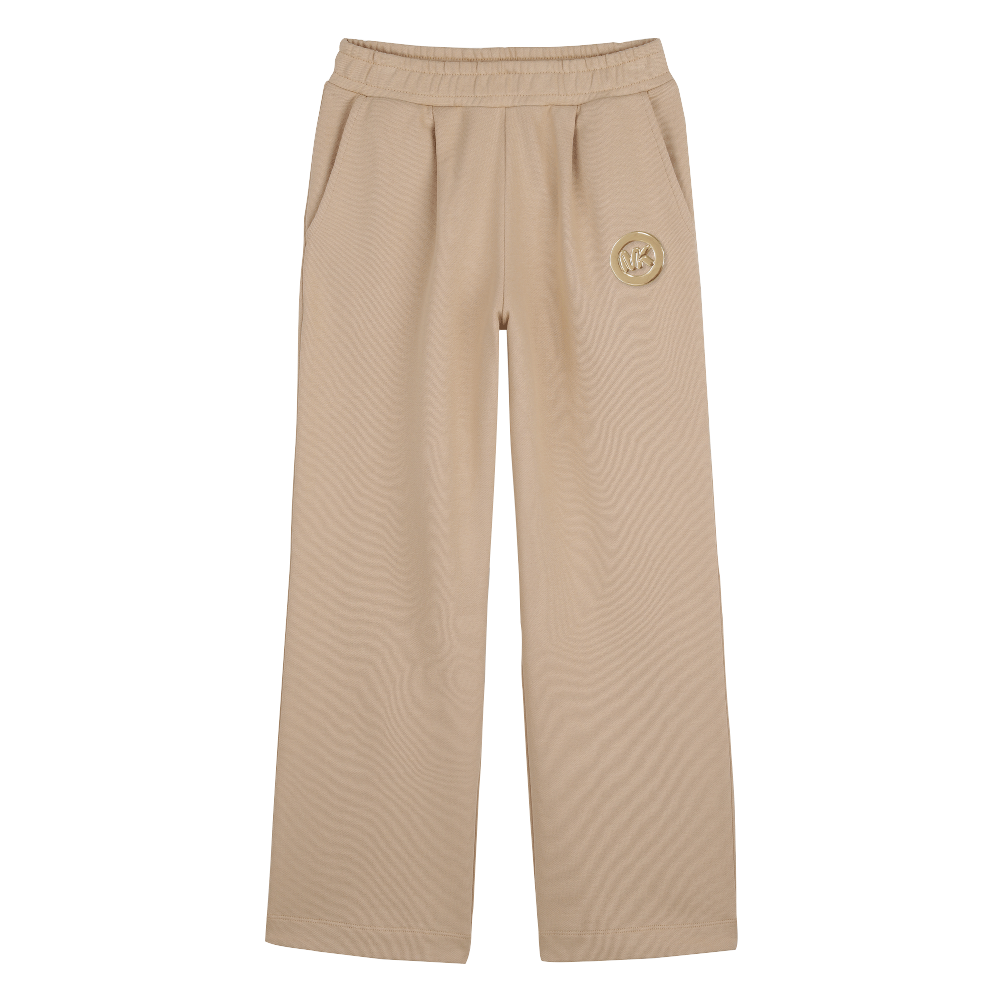 Michael Kors - Flowing Trousers With Elastic Waist - String - Girl - 10 Years