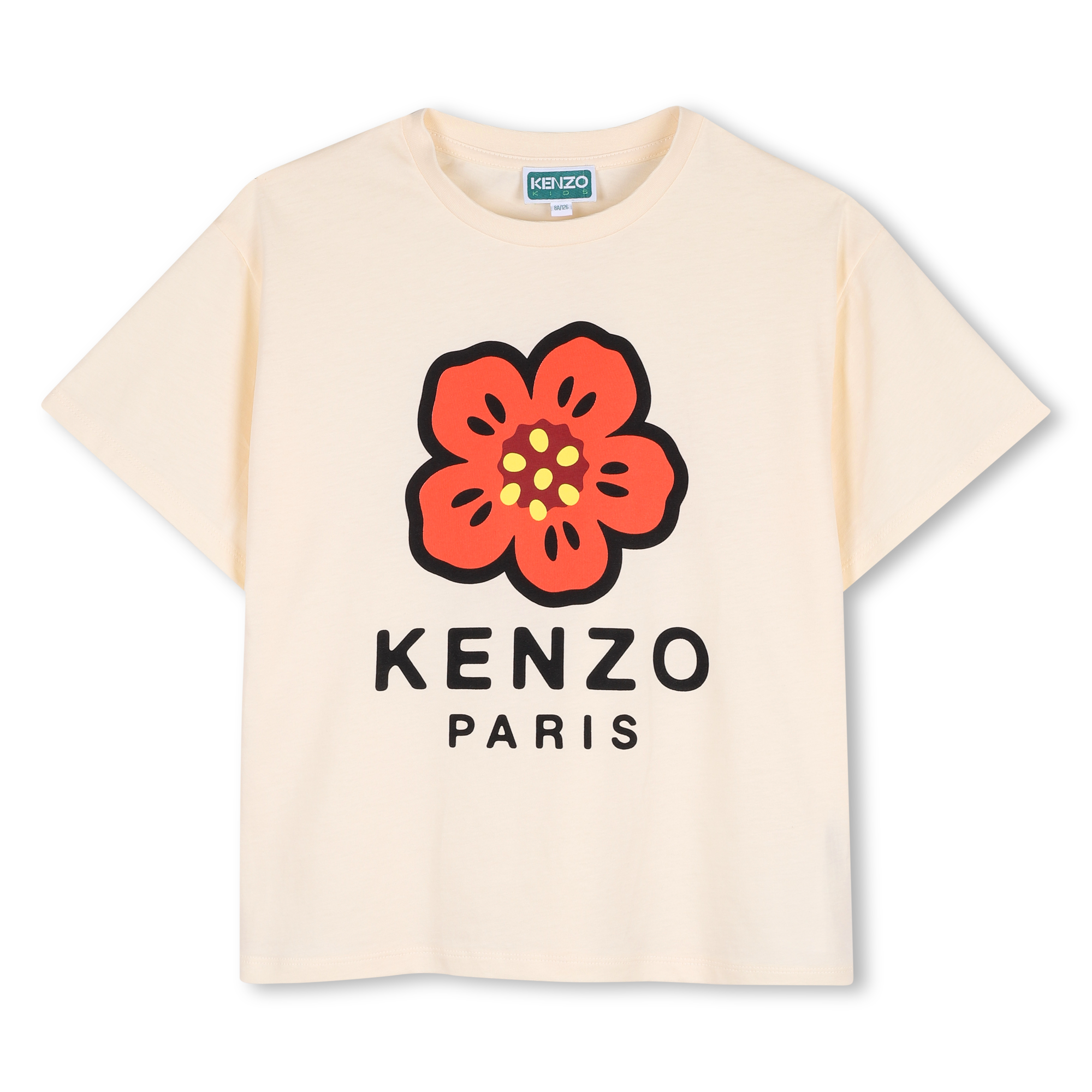 Kenzo Kids - Short-sleeved T-shirt - Sand - Unisex - 3 Years