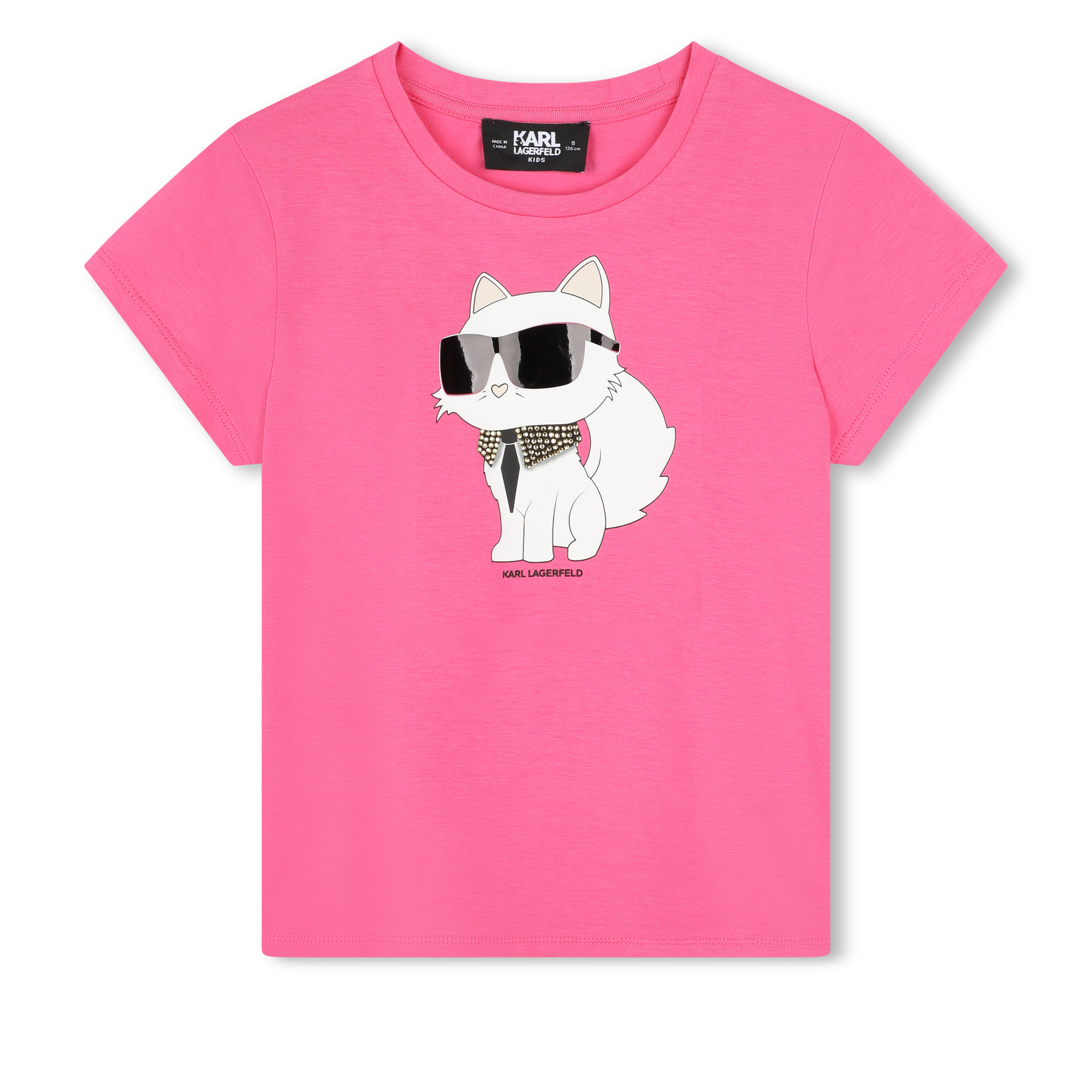 KARL LAGERFELD KIDS Short-sleeved T-shirt for GIRL Kids around