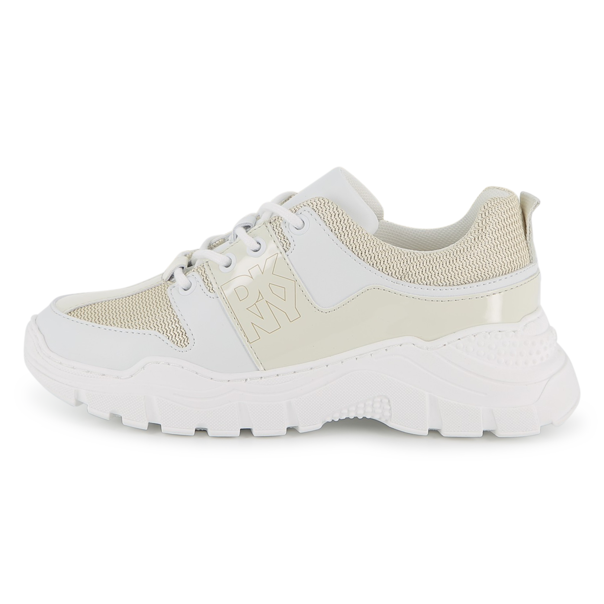 Dkny - Lace-up Trainers - White - Girl - Size 32